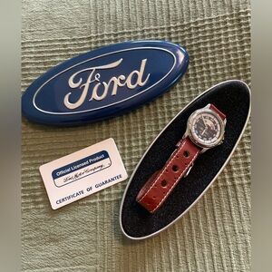 Ford Men's Brown Leather Watch
